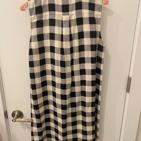 Jenni Kayne Sleeveless Gingham Button Up Dress - Picture 2 of 2